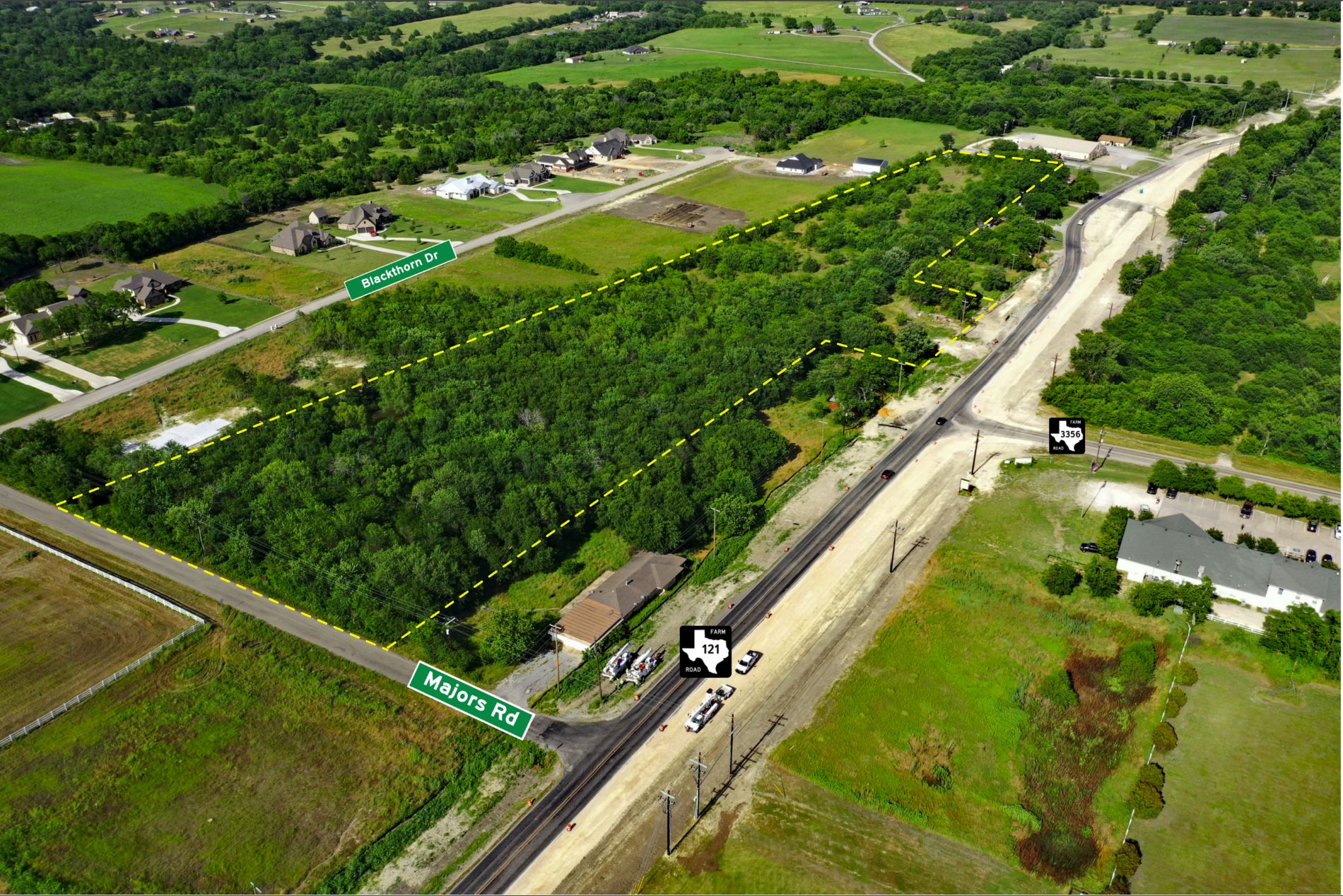 Lucrative Opportunity To Develop 9 Acre Commercial Land In Prime Location 14203 Fm 121 Van Alstyne Tx