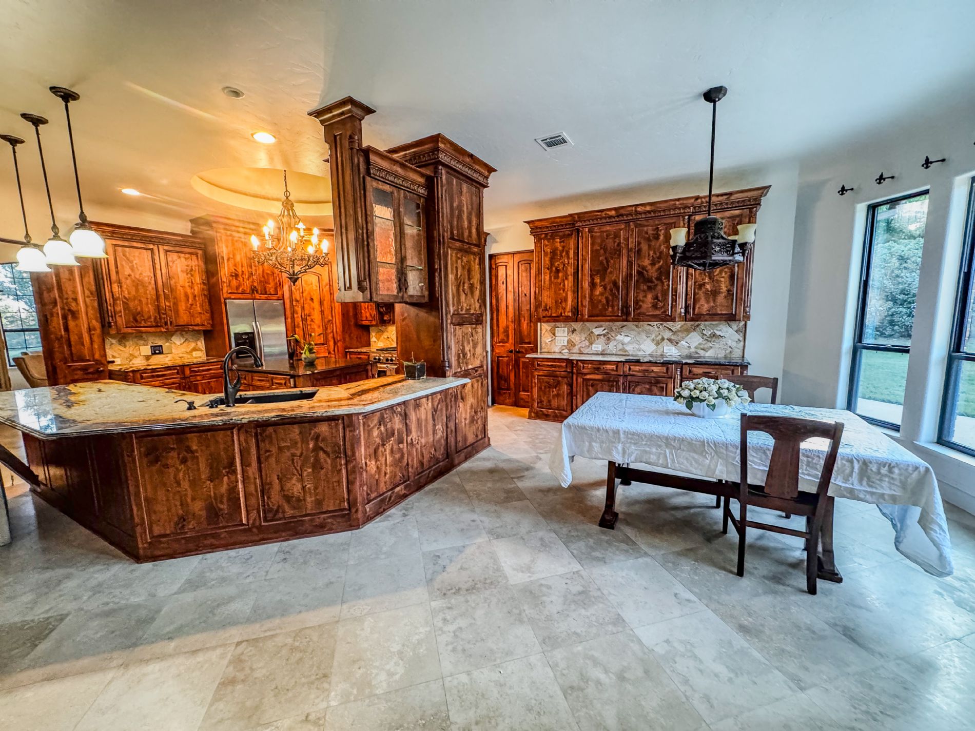 Kitchen and Breakfast area Kitchen and Breakfast area