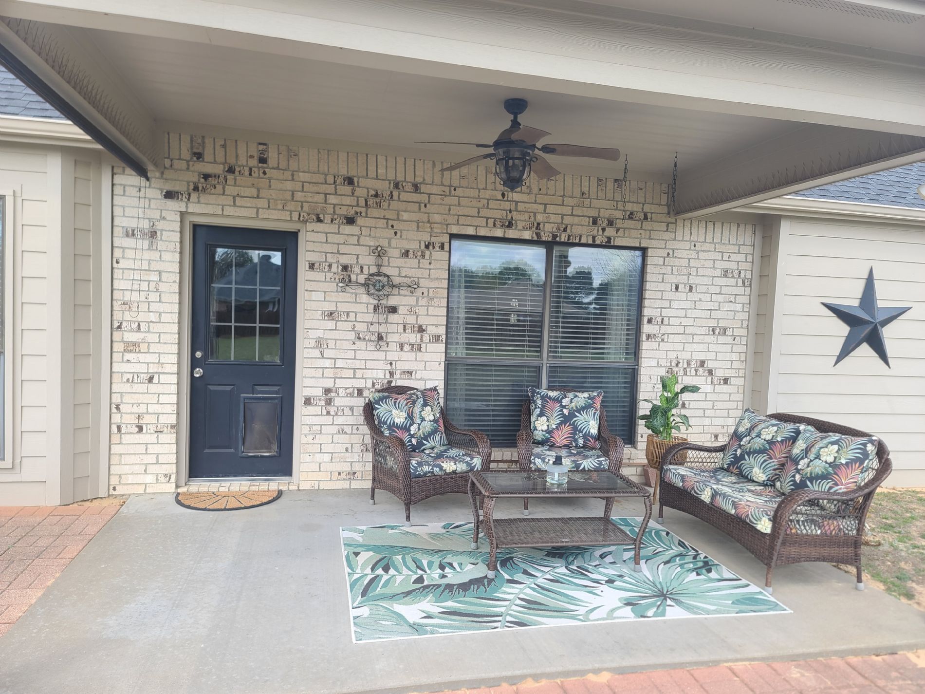 Back patio