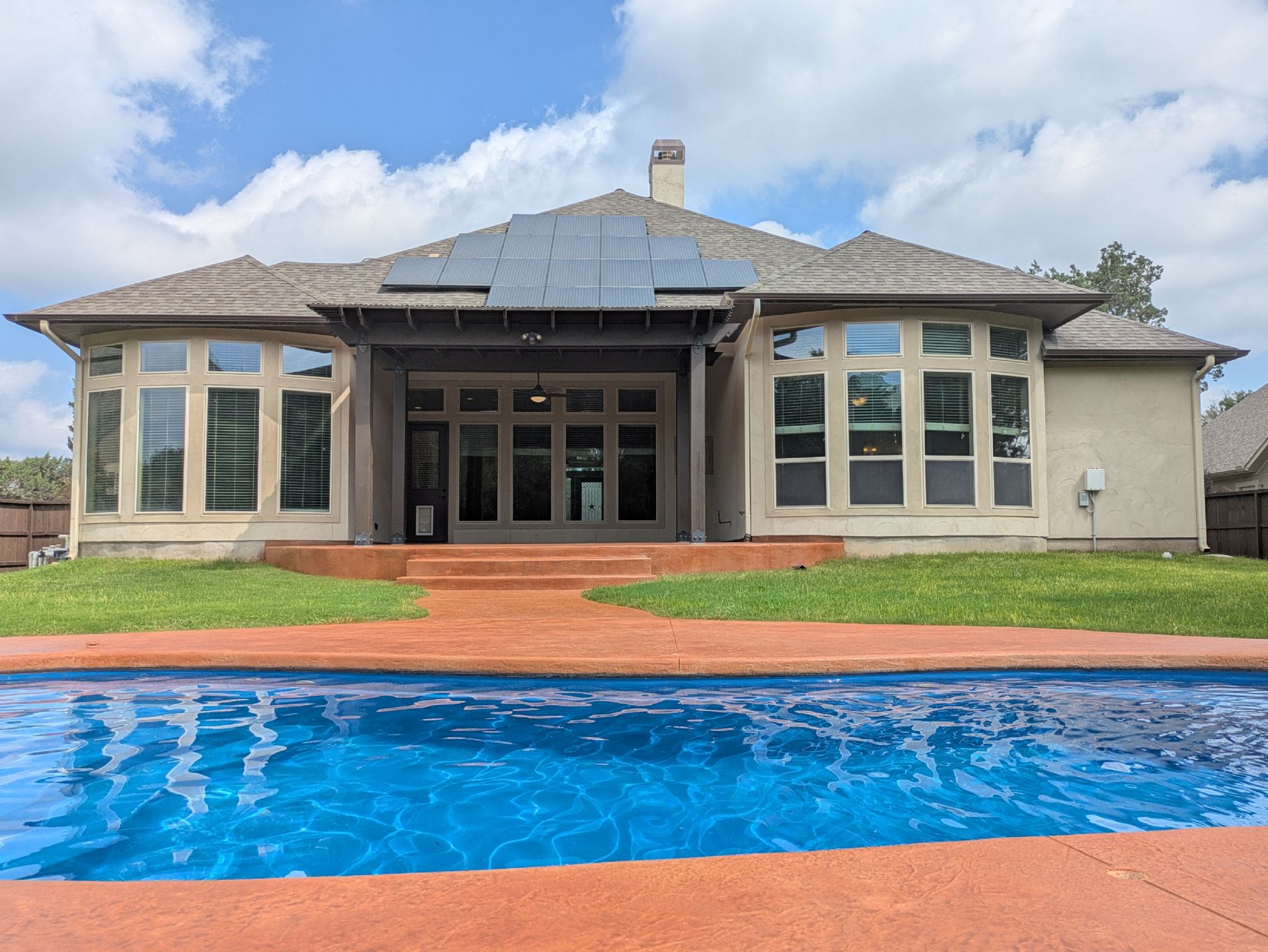 Back Patio and Pool