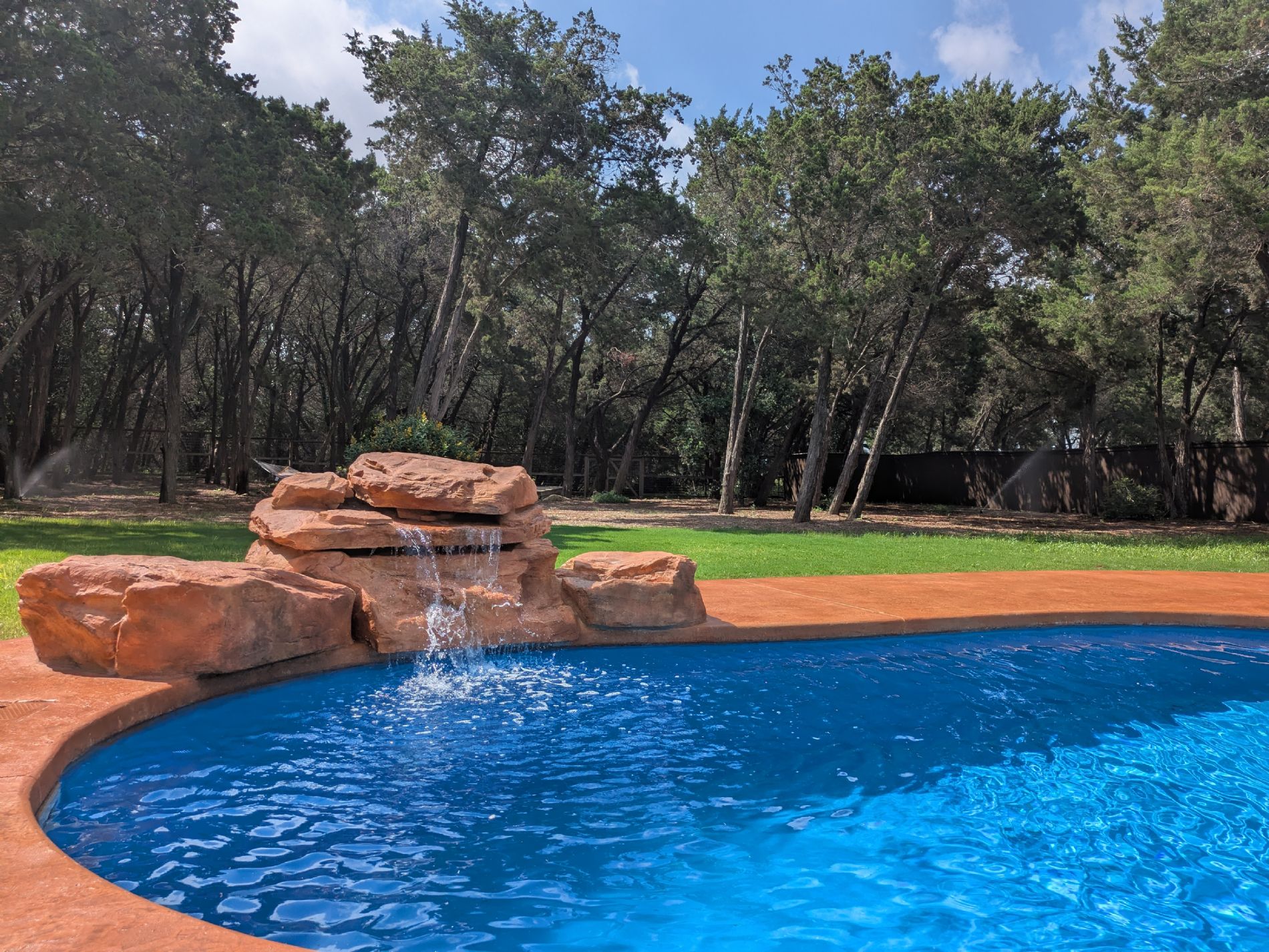Pool Waterfall